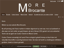 Tablet Screenshot of morebrocante.nl